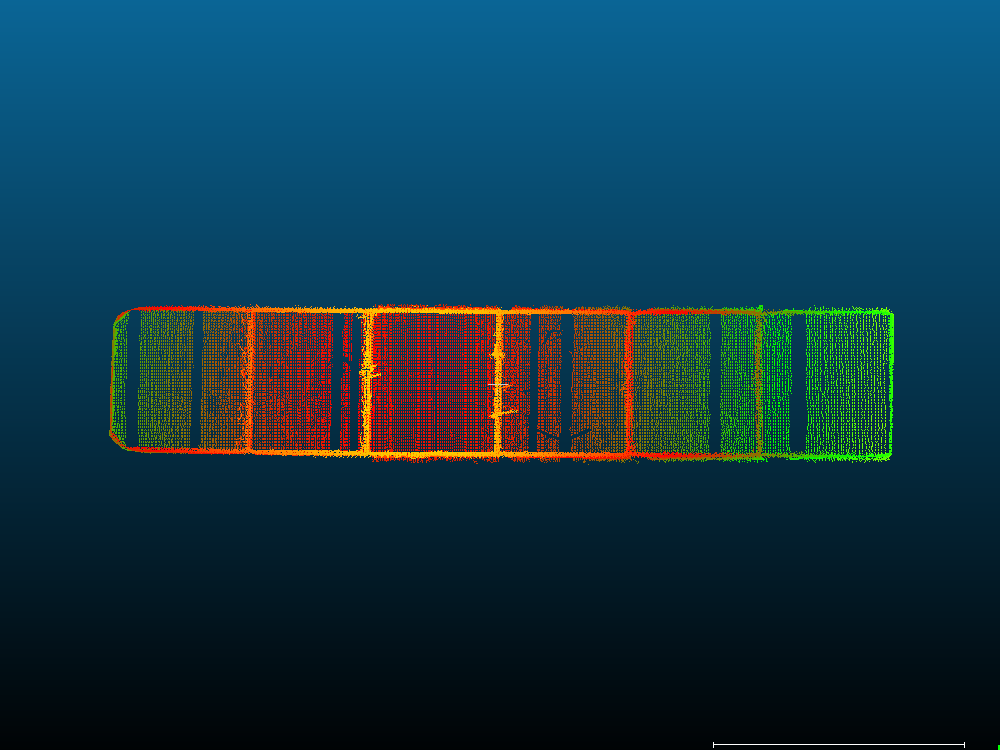 Truck-bed point cloud segmentation