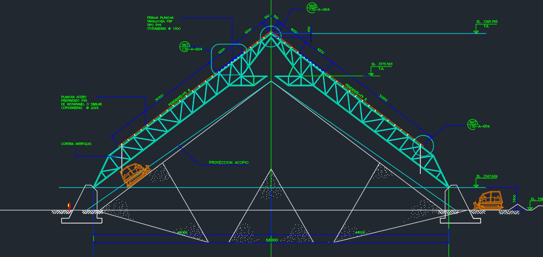 Coverage schematic and point cloud comparison