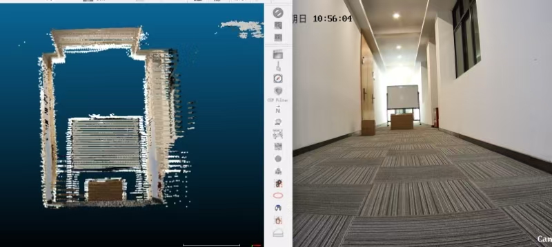 Point cloud and slot schematic 3