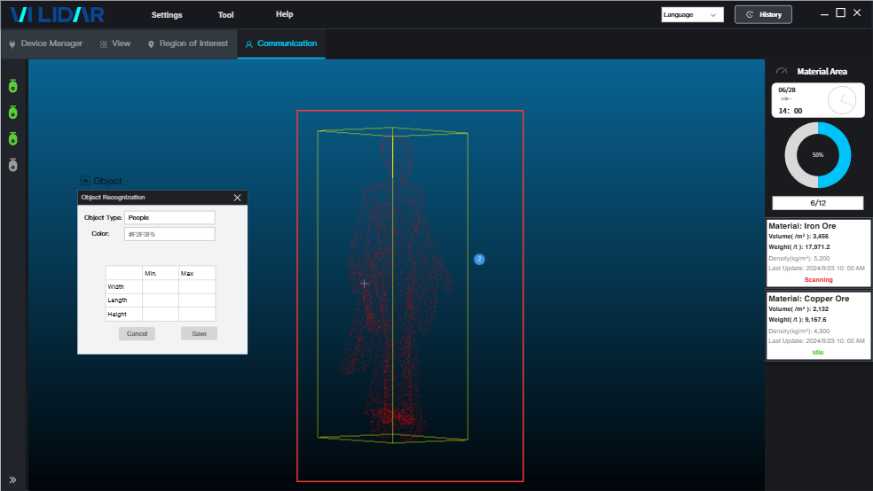 Point cloud and slot schematic 4