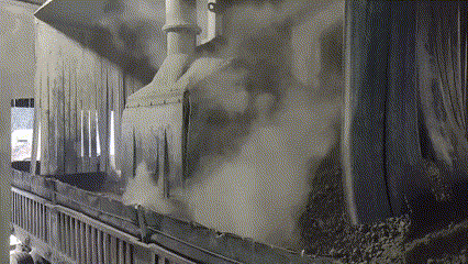 Clinker loading site